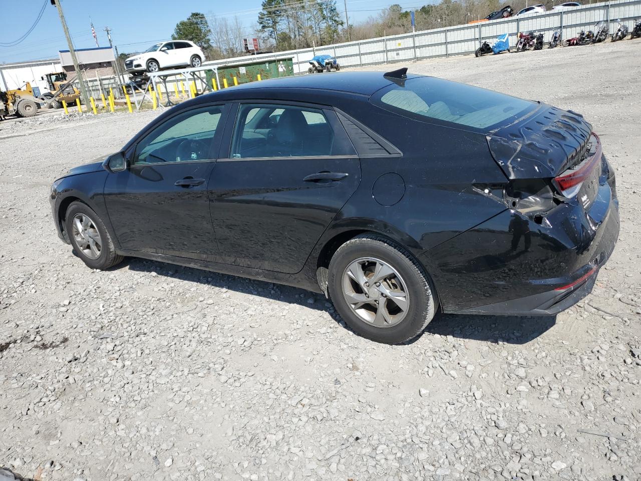2021 Hyundai Elantra VIN 5NPLL4AG5MH043233 Copart auction photo, rear end damage thumbnail 2