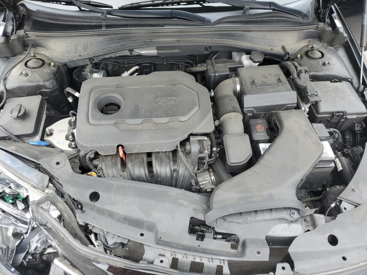 2019 KIA Optima VIN 5XXGT4L31KG314650 Copart auction photo, front end damage thumbnail 12