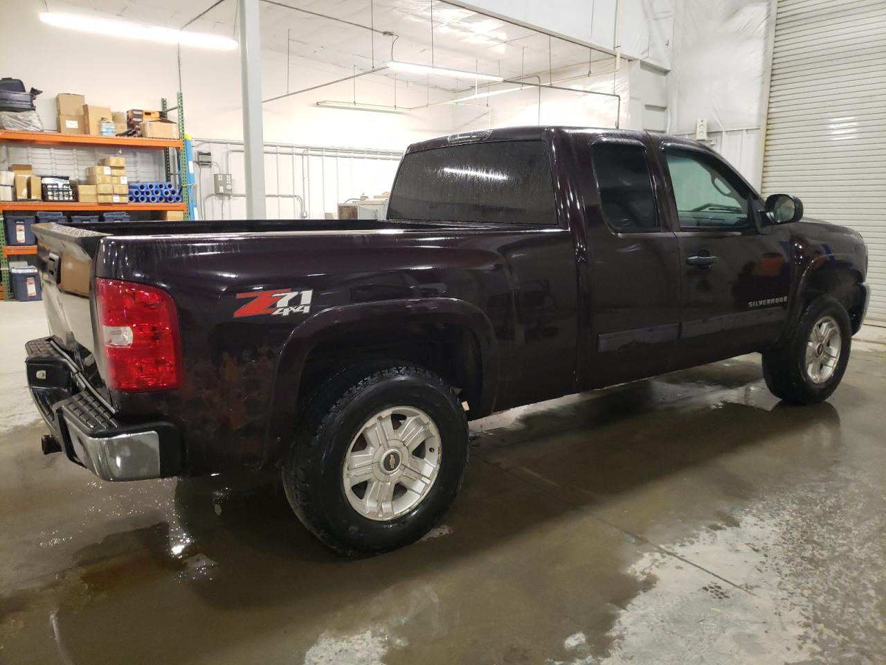 2009 Chevrolet Silverado VIN 1GCEK29019Z141280 Copart auction photo, front end / rear end damage thumbnail 3