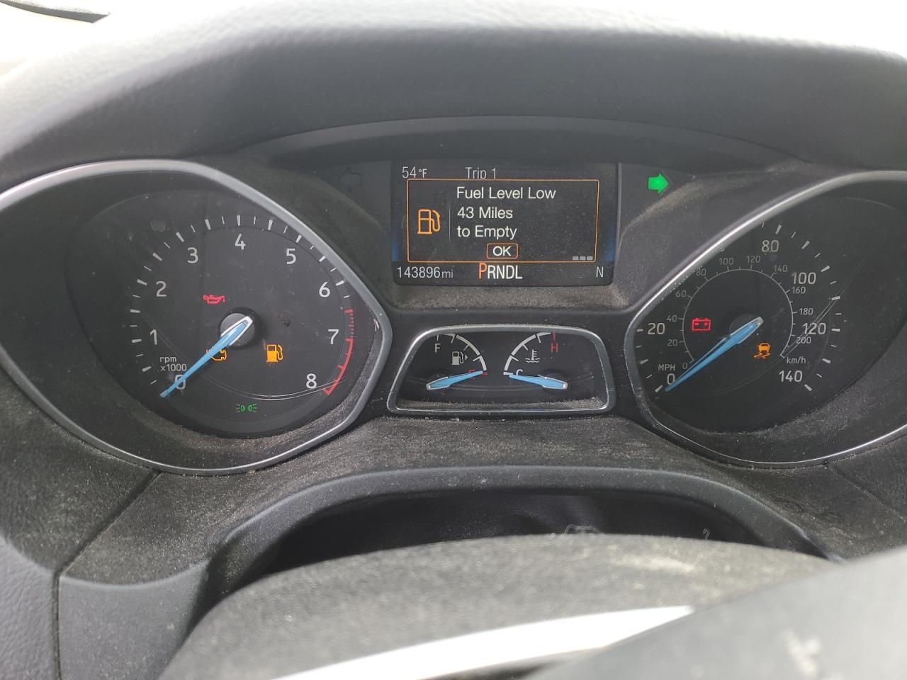 2018 Ford Focus VIN 1FADP3F2XJL219528 Copart auction photo, front end / side damage thumbnail 9