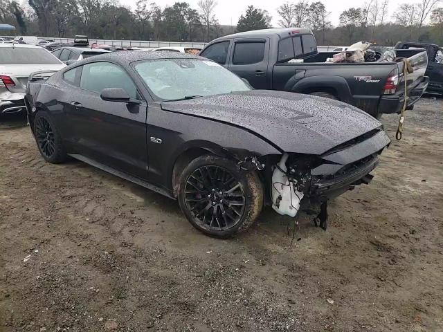 2022 Ford Mustang VIN 1FA6P8CF0N5111815 Copart auction photo, all over damage thumbnail 11