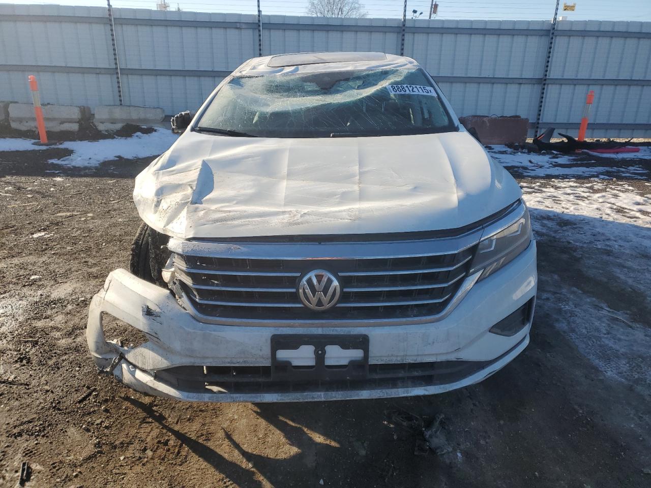 2021 Volkswagen Passat VIN 1VWSA7A39MC010387 Copart auction photo, rollover damage thumbnail 5