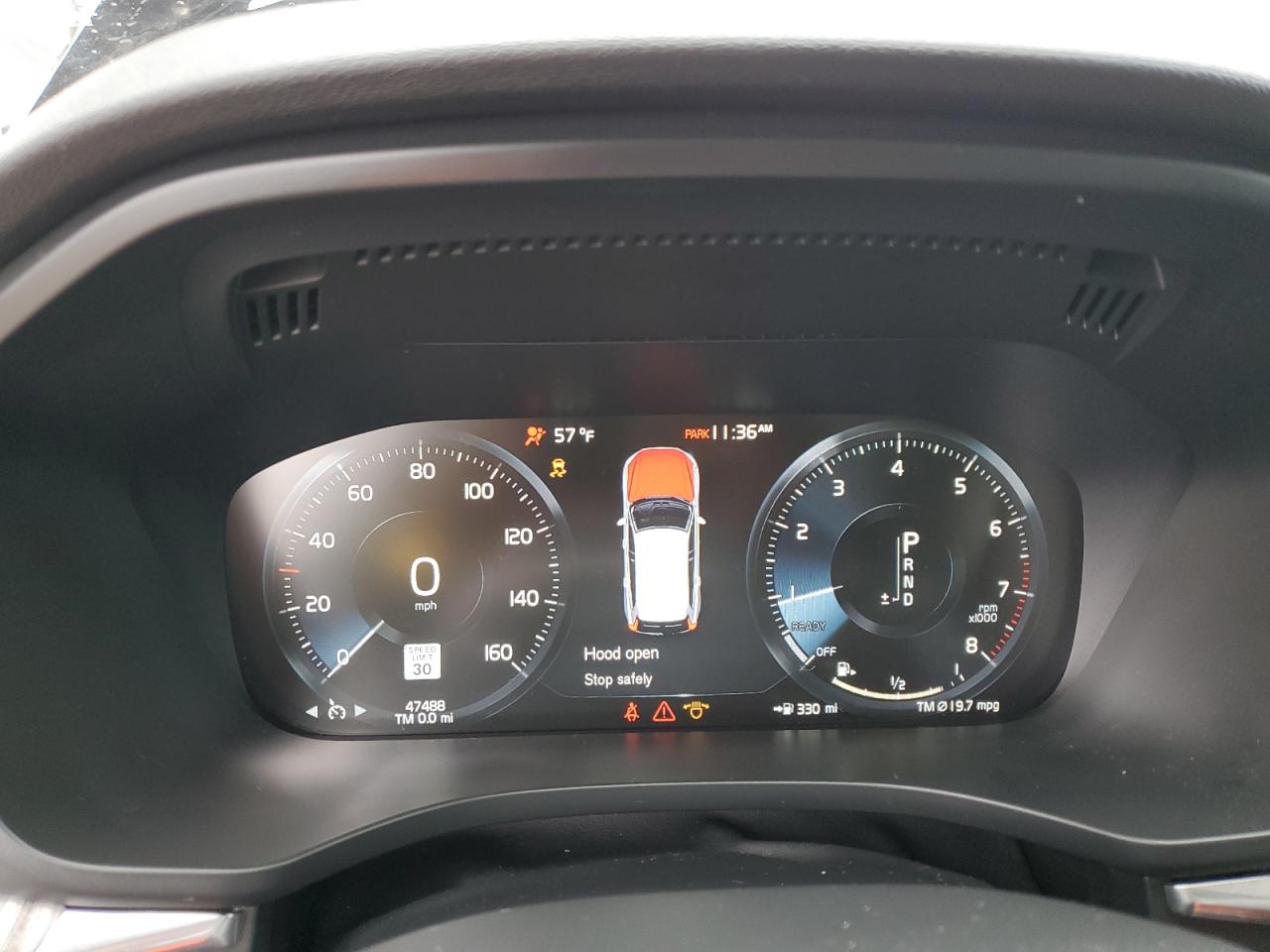 2018 Volvo XC60 VIN YV4A22RK8J1091834 Copart auction photo, front end damage thumbnail 9