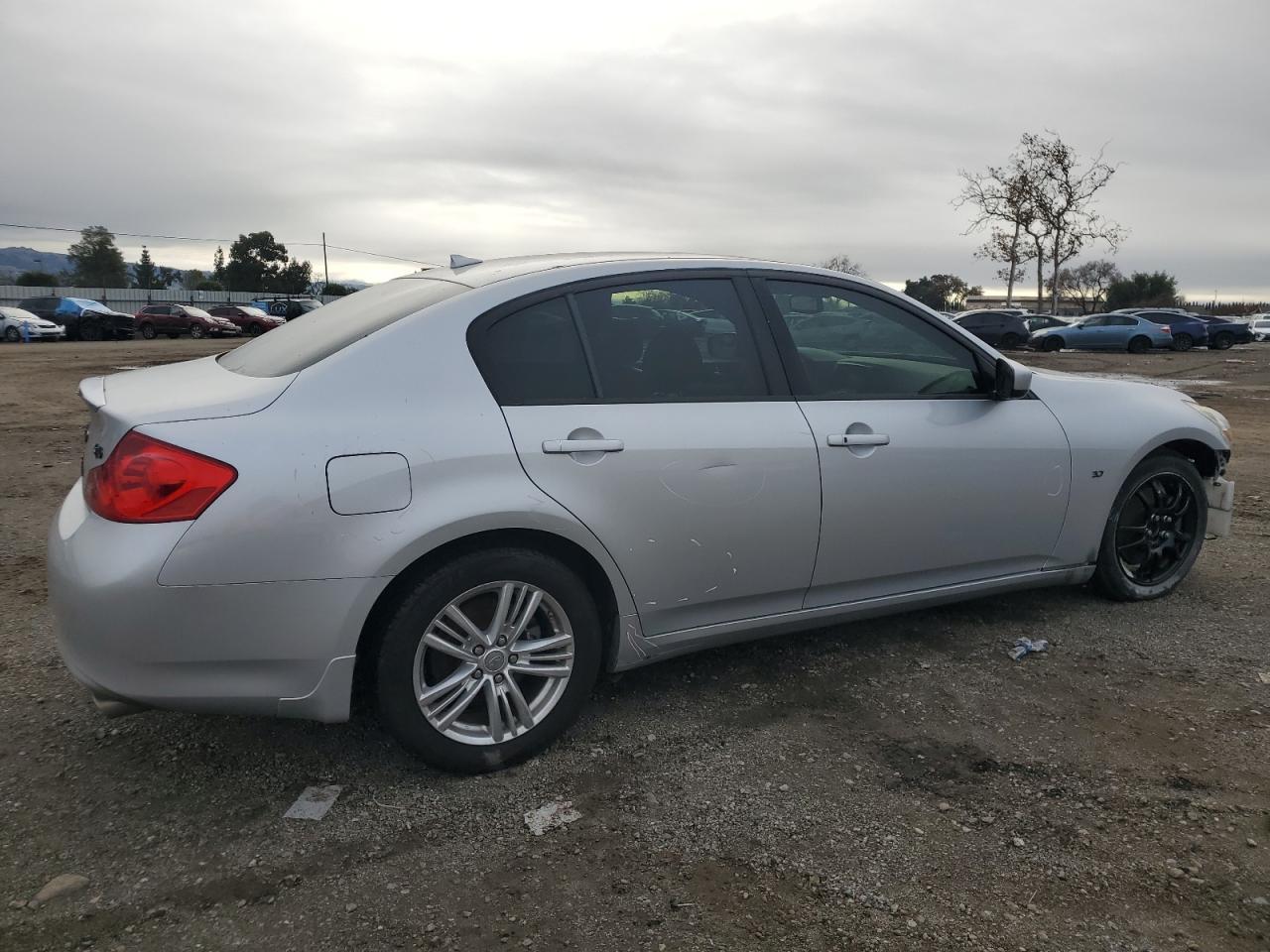 2015 Infiniti Q40 VIN JN1CV6AP1FM580957 Copart auction photo, all over damage thumbnail 3