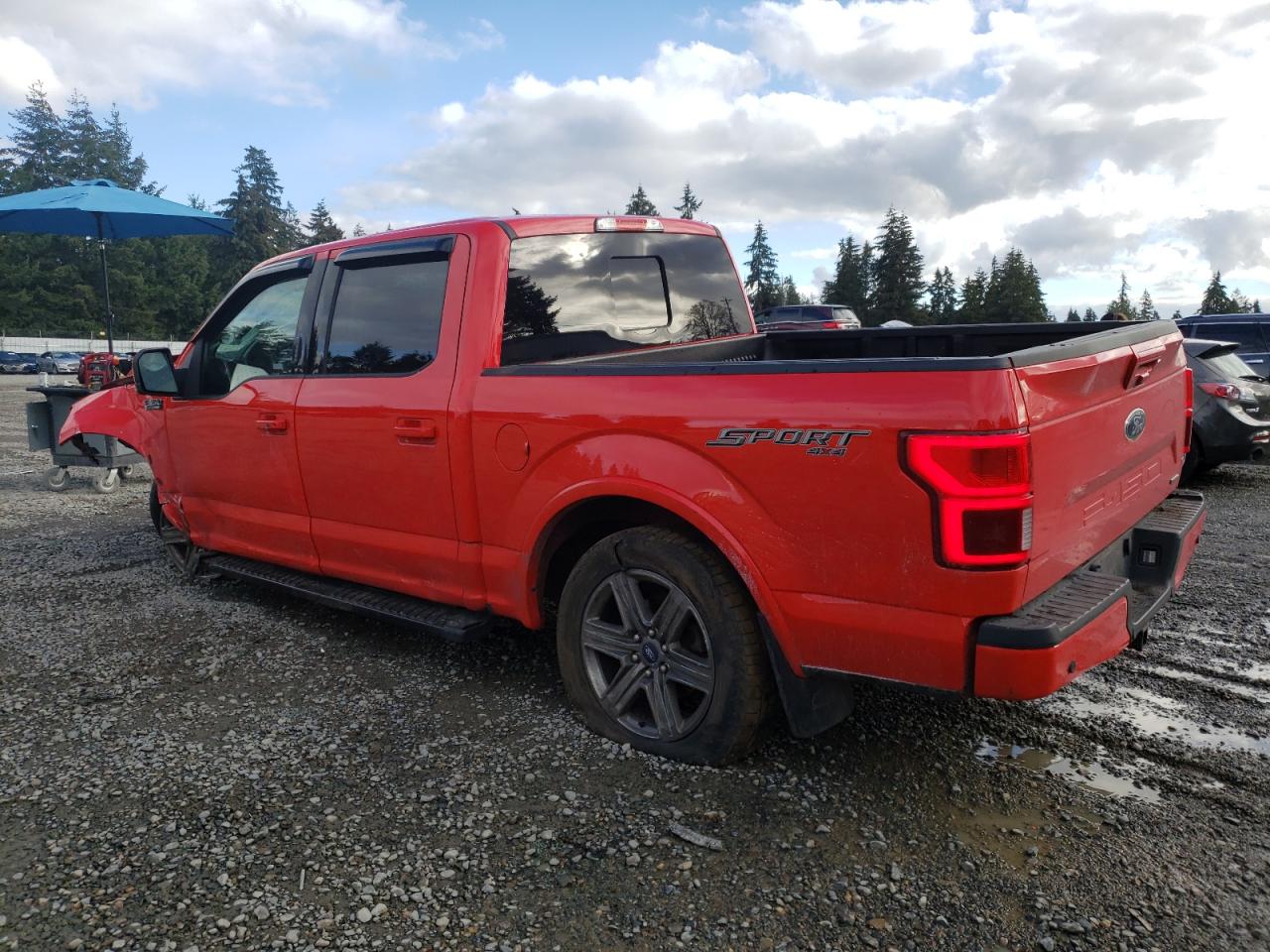 2020 Ford F-150 VIN 1FTEW1EP9LFA36156 Copart auction photo, all over damage thumbnail 2