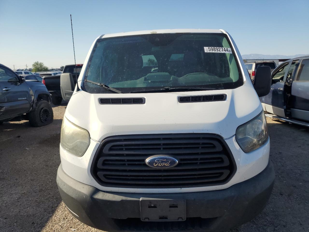2015 Ford Transit VIN 1FTNE1YM1FKB07754 Copart auction photo, mechanical / side damage thumbnail 5