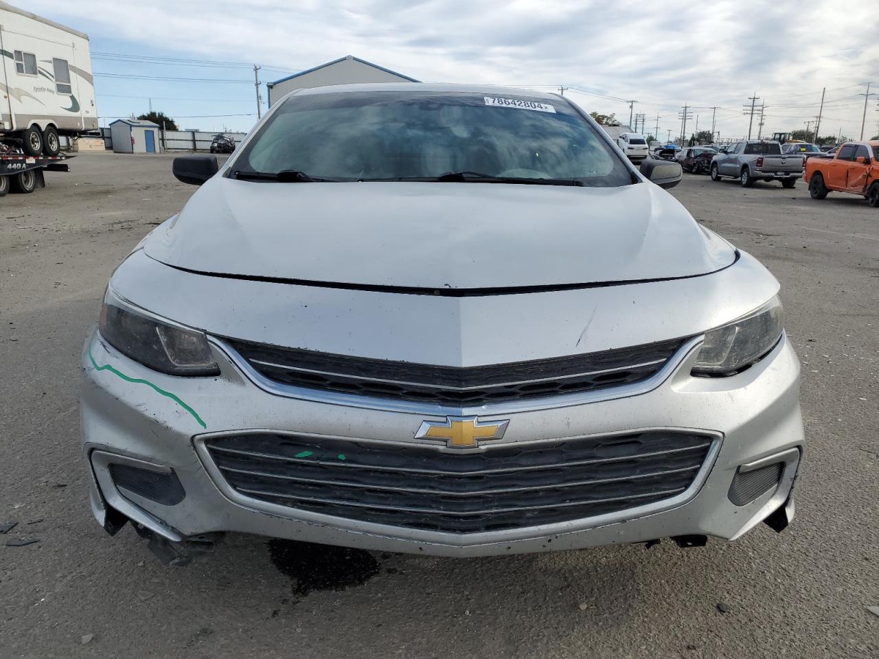 2017 Chevrolet Malibu VIN 1G1ZA5ST4HF261805 Copart auction photo, front end / rear end damage thumbnail 5