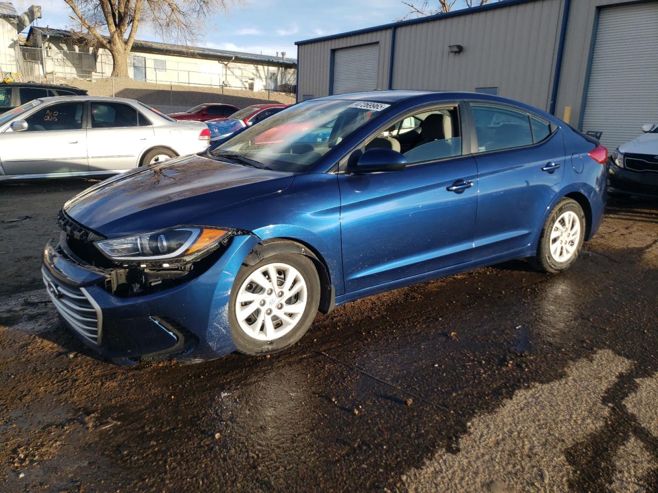 2018 Hyundai Elantra VIN 5NPD74LF5JH312369