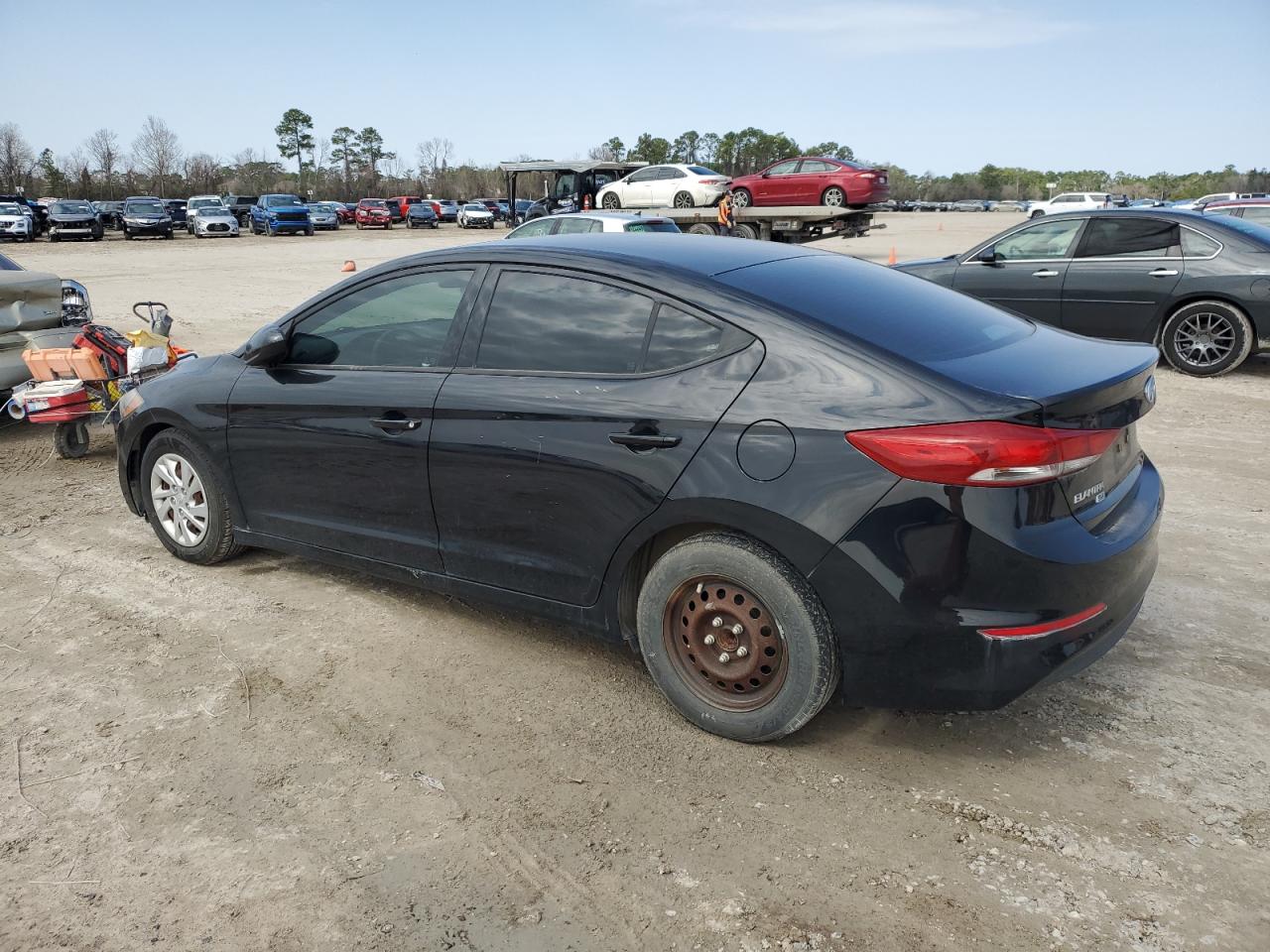 2018 Hyundai Elantra VIN 5NPD74LF0JH277787 Copart auction photo, normal wear damage thumbnail 2