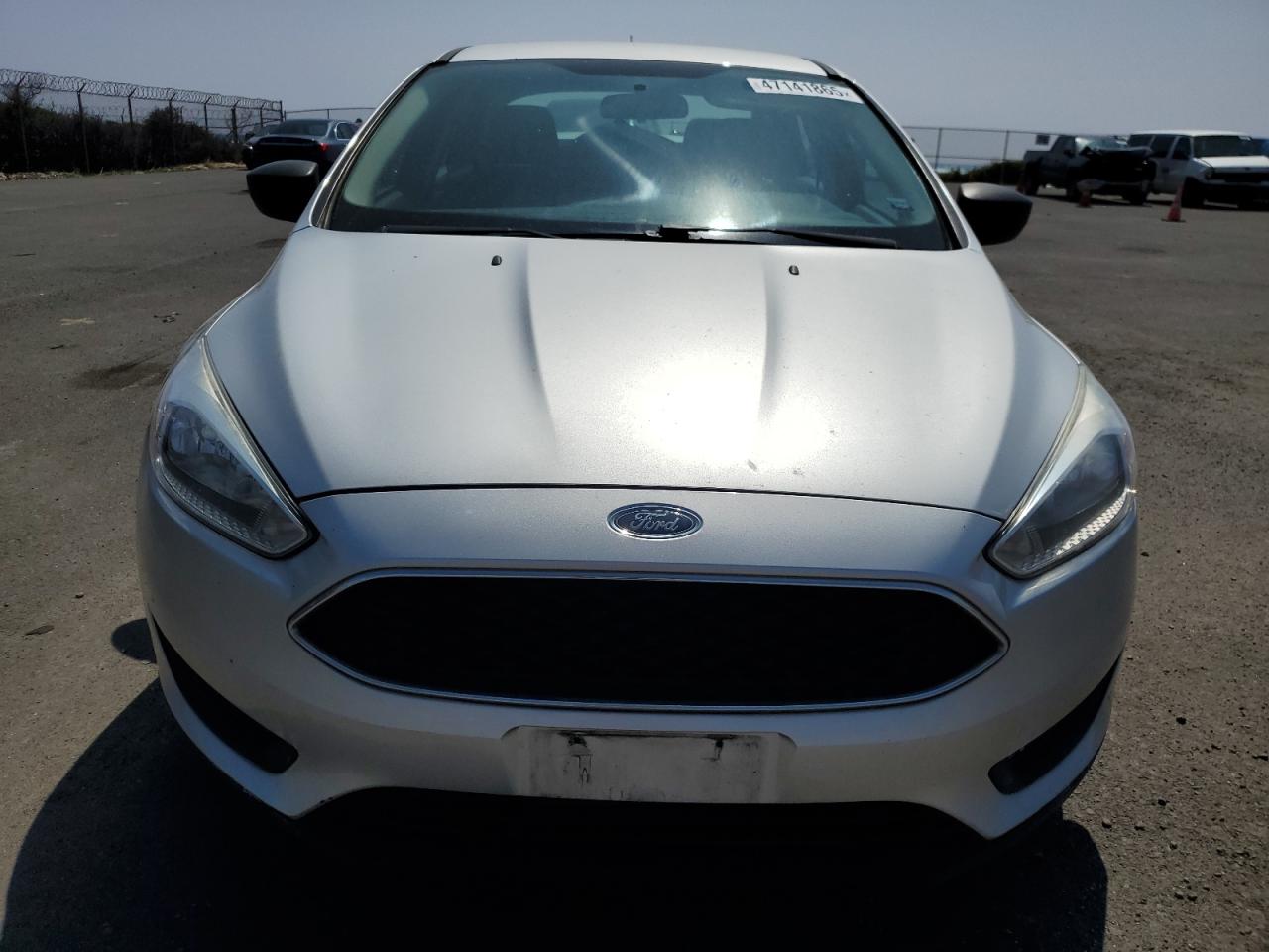 2017 Ford Focus VIN 1FADP3E2XHL329345 Copart auction photo, rear end / front end damage thumbnail 5