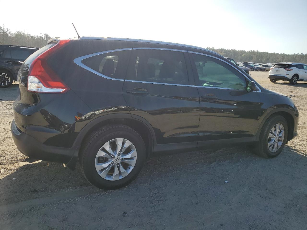 2013 Honda CR-V VIN 2HKRM4H73DH662734 Copart auction photo, front end damage thumbnail 3