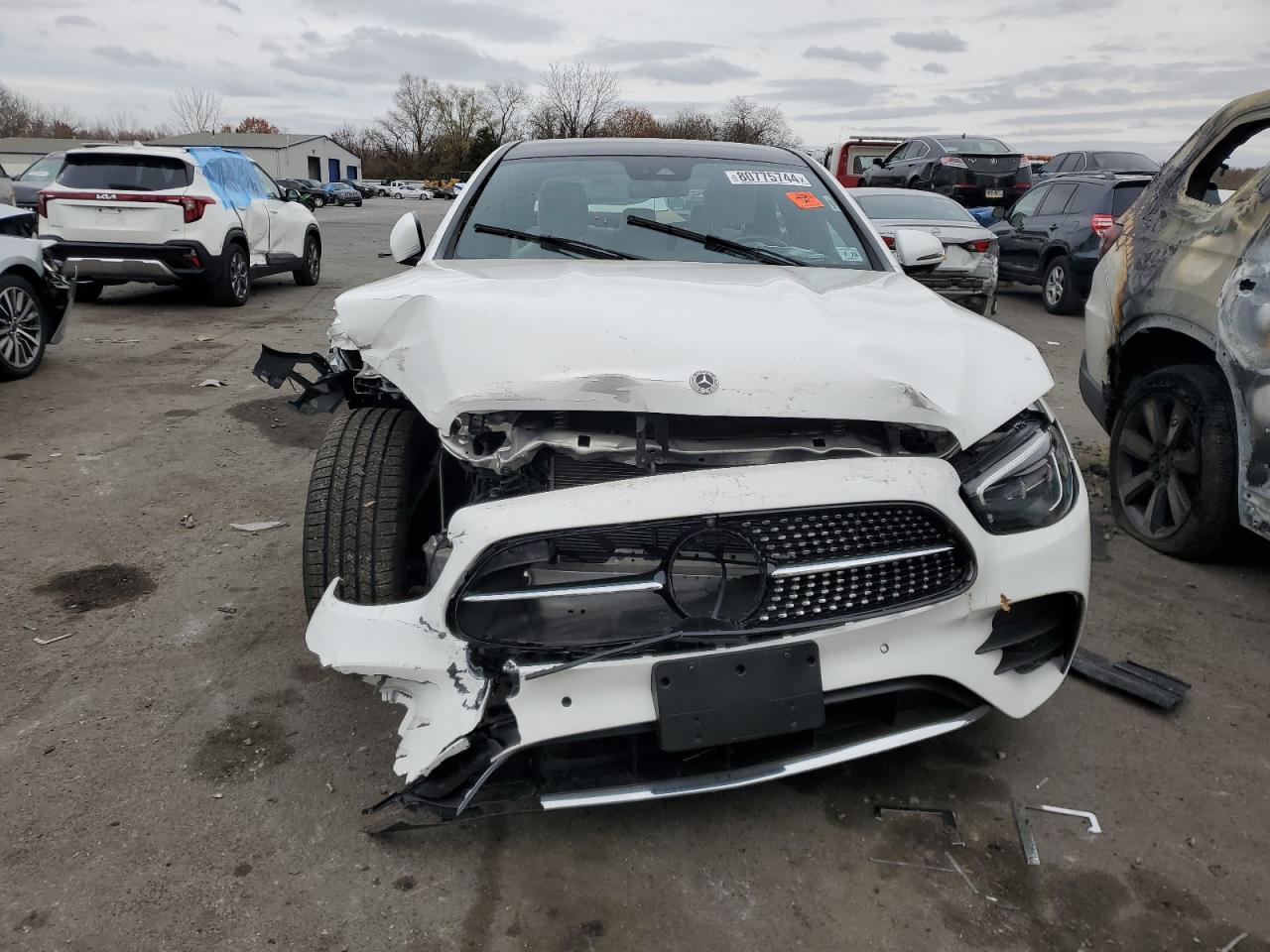 2023 Mercedes-Benz E-klasse VIN W1KZF8EB2PB172713 Copart auction photo, front end damage thumbnail 5
