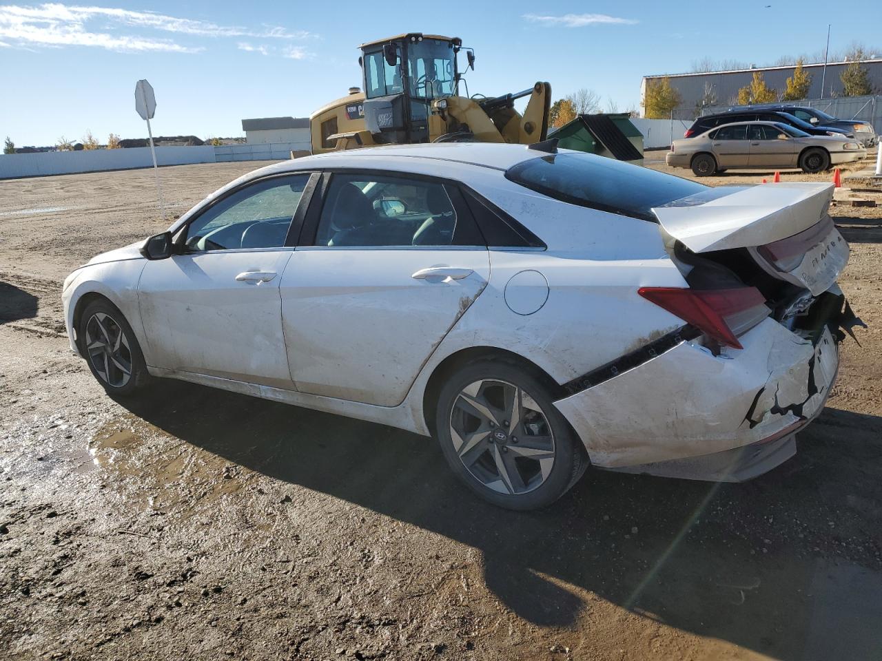 2023 Hyundai Elantra VIN KMHLN4AJXPU046186 Copart auction photo, rear end damage thumbnail 2