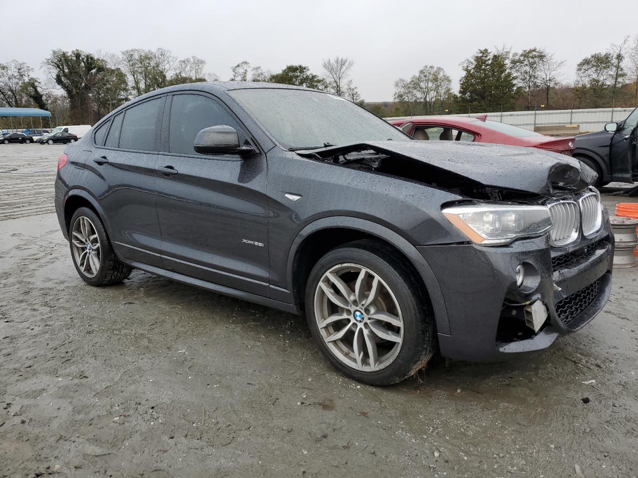 2016 BMW X4 VIN 5UXXW3C56G0R21072 Copart auction photo, front end damage thumbnail 4