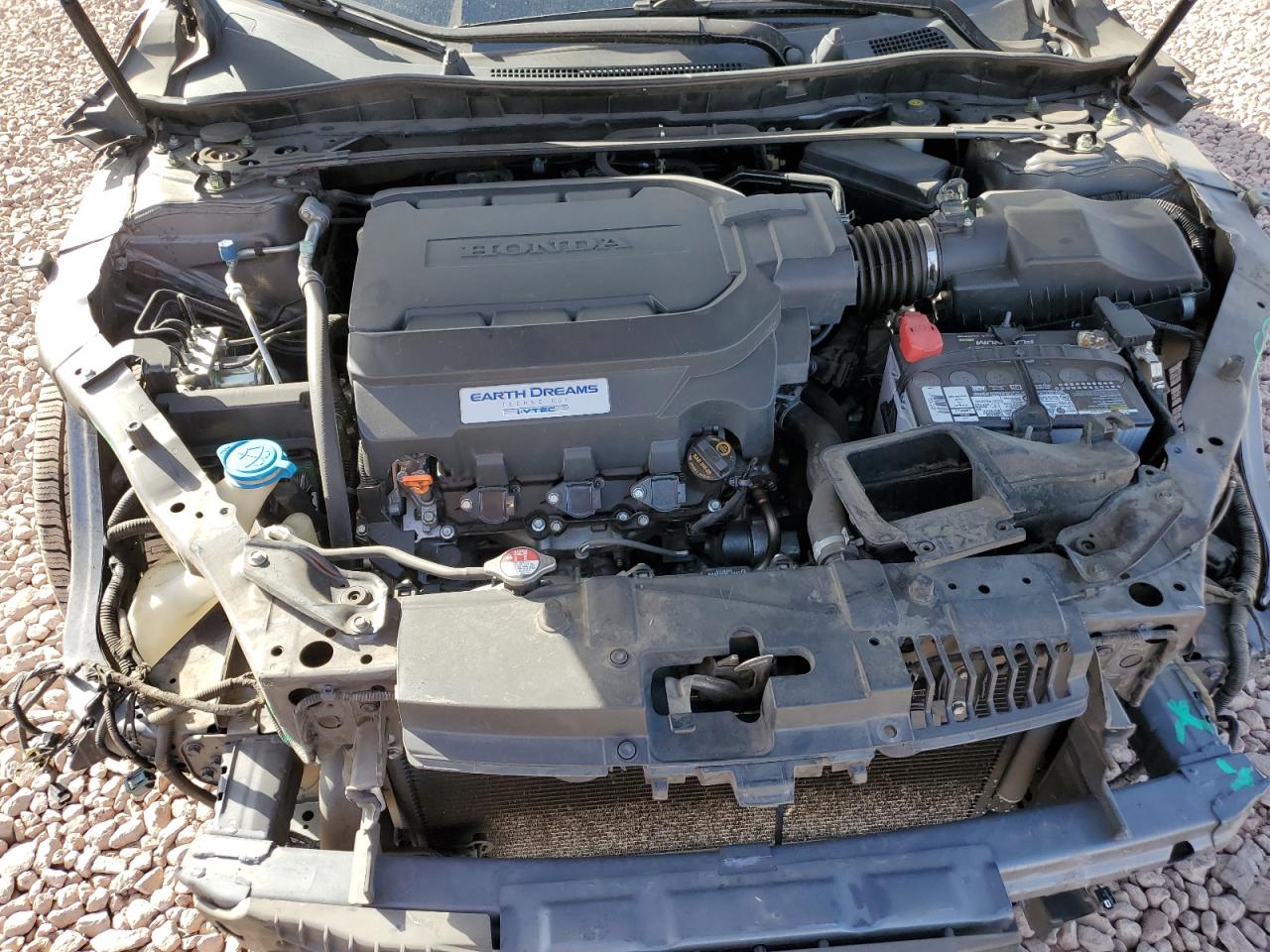 2013 Honda Accord VIN 1HGCR3F91DA040129 Copart auction photo, front end / side damage thumbnail 11