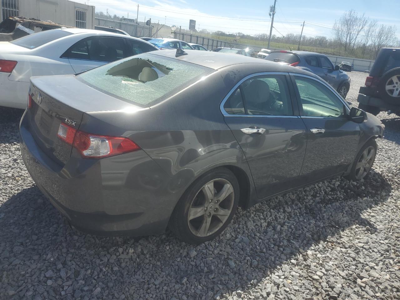 2010 Acura TSX VIN JH4CU2F69AC006869 Copart auction photo, front end / rear end damage thumbnail 3