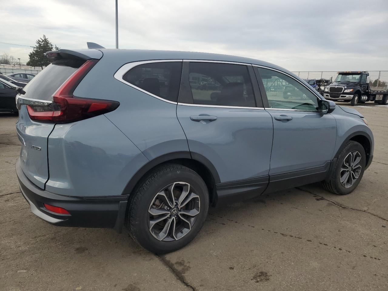 2021 Honda CR-V VIN 5J6RW2H53ML010585 Copart auction photo, all over damage thumbnail 3