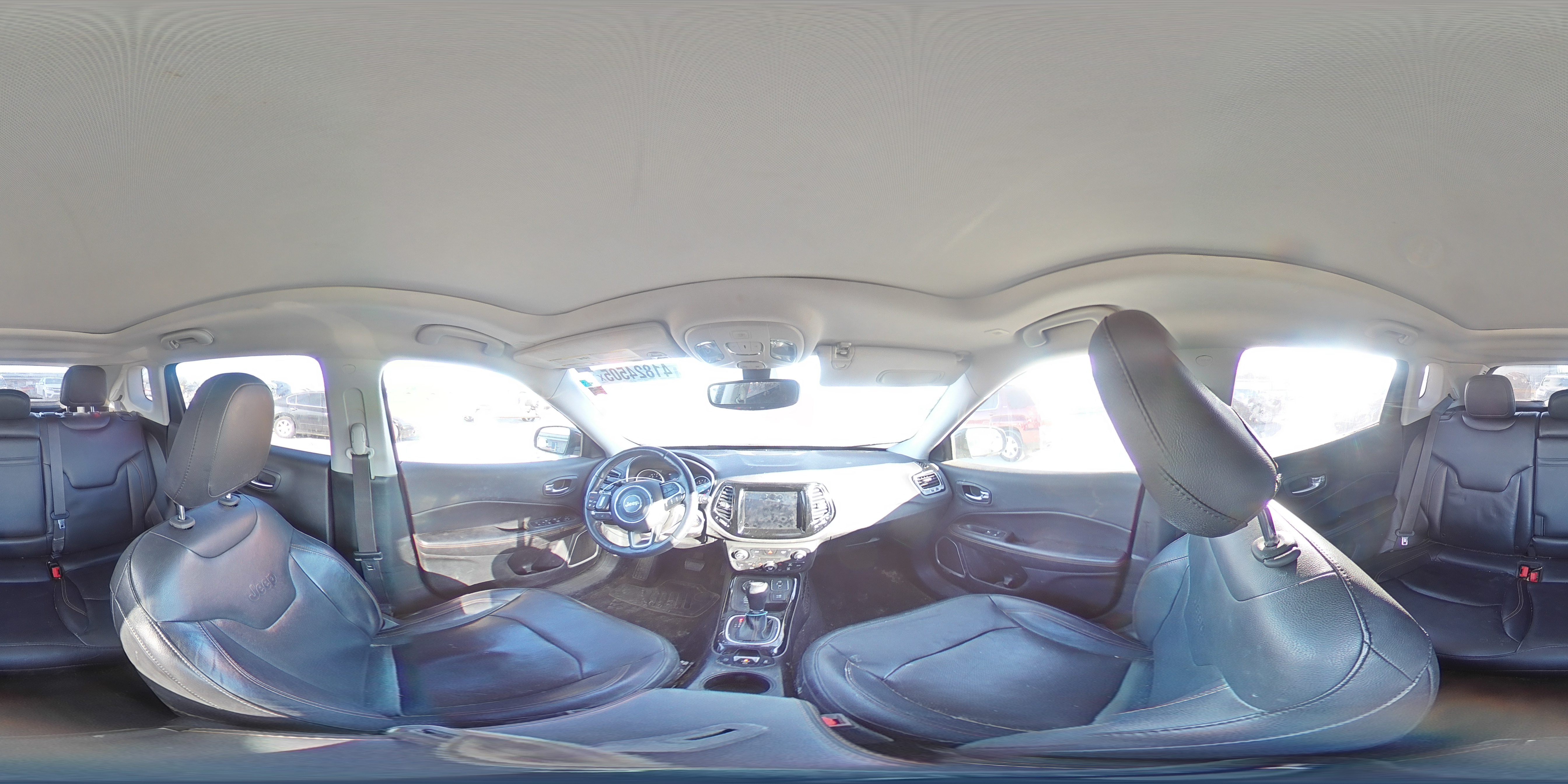 2018 Jeep Compass VIN 3C4NJDCB5JT264567 Copart auction photo, rear end damage thumbnail 15