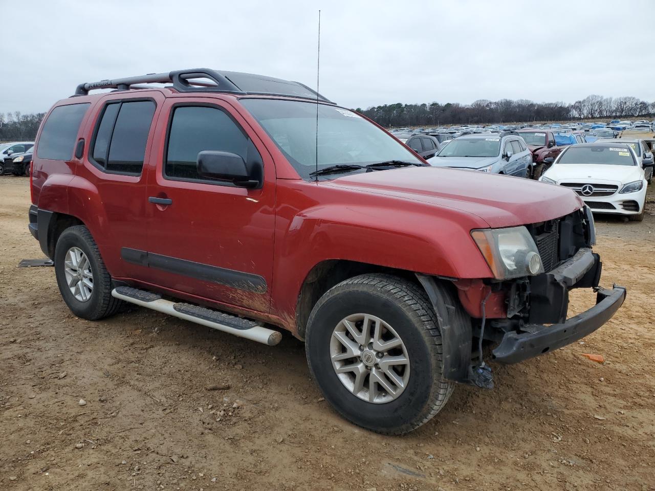 2014 Nissan XTerra VIN 5N1AN0NU0EN815547 Copart auction photo, front end damage thumbnail 4