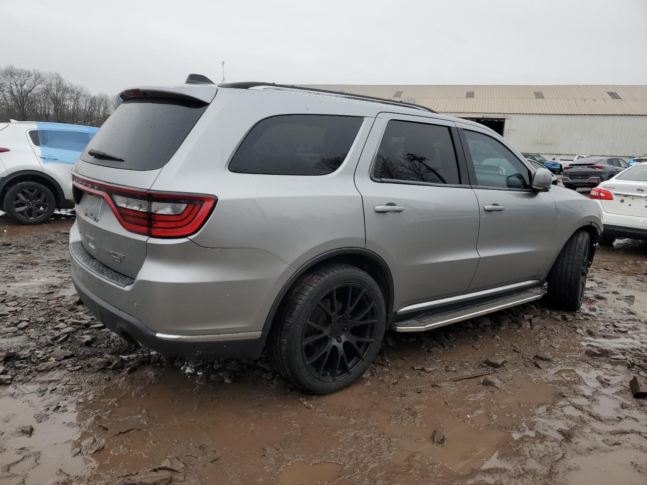 2015 Dodge Durango VIN 1C4RDHDGXFC200604 Copart auction photo, front end damage thumbnail 3