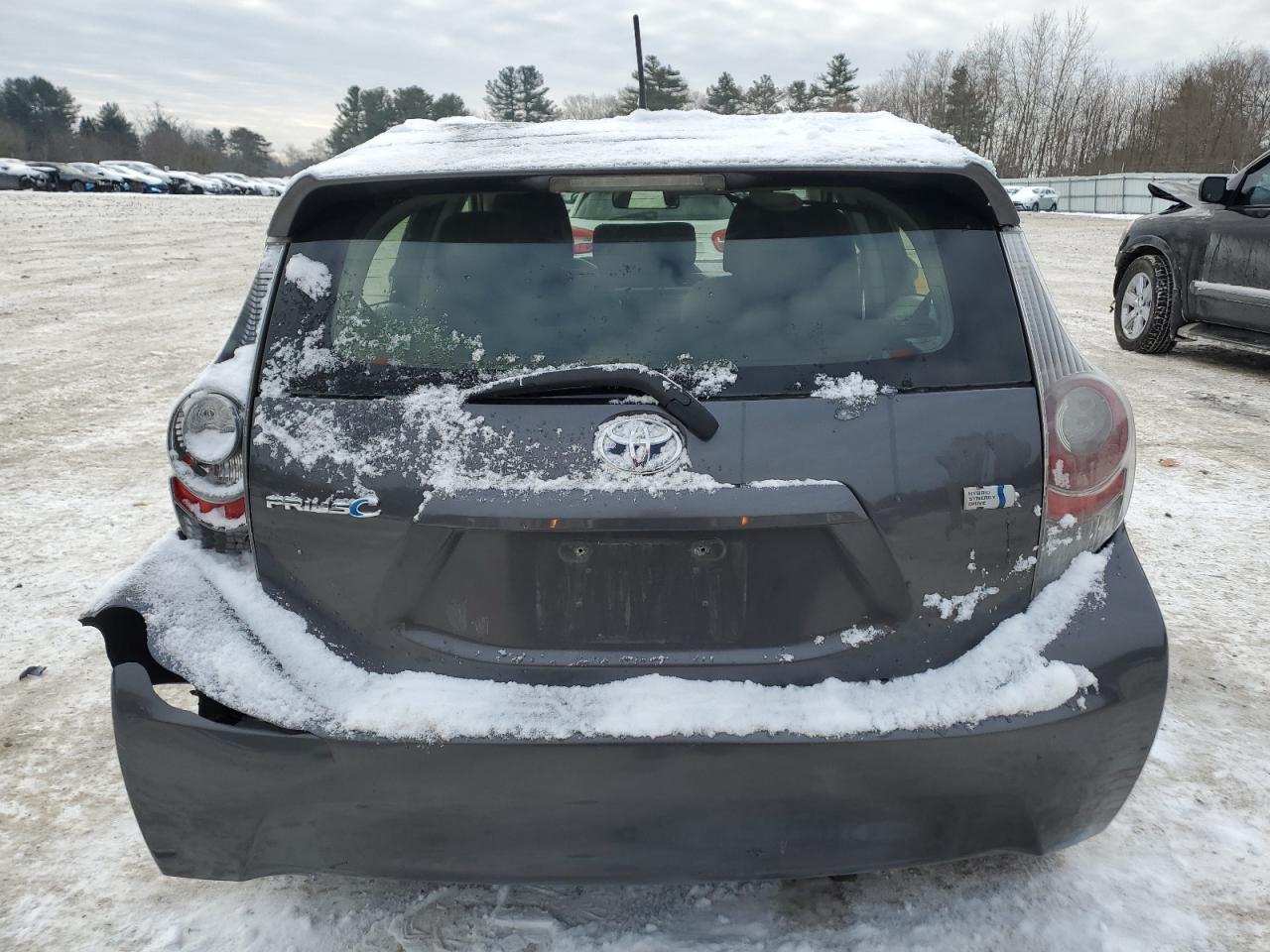 2013 Toyota Prius VIN JTDKDTB30D1032260 Copart auction photo, rear end damage thumbnail 6