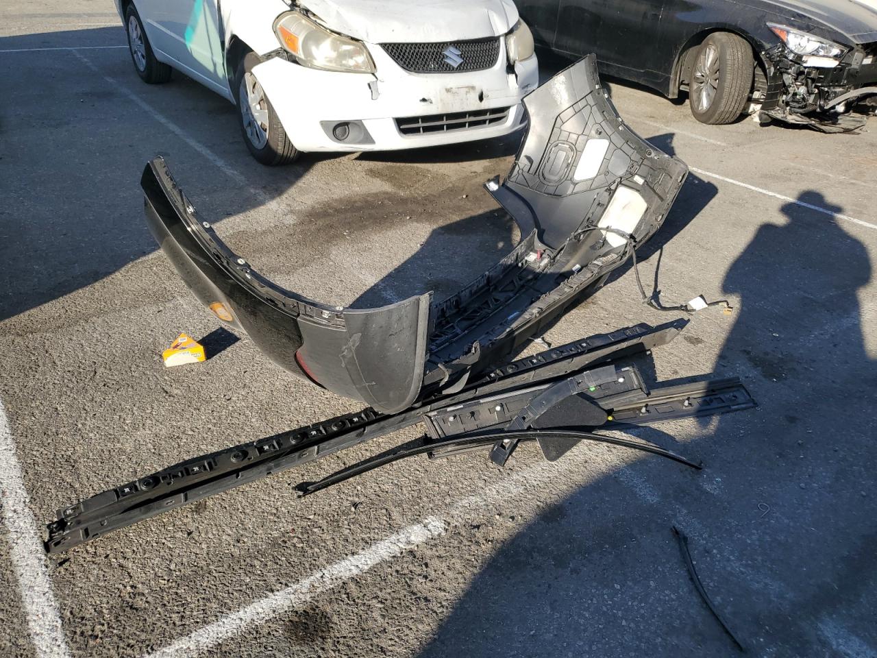 2019 Porsche Cayenne VIN WP1AA2AY1KDA05588 Copart auction photo, rear end / undercarriage damage thumbnail 12