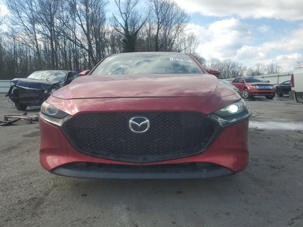 2022 Mazda 3 VIN JM1BPALL6N1500147 Copart auction photo, rear end damage thumbnail 5