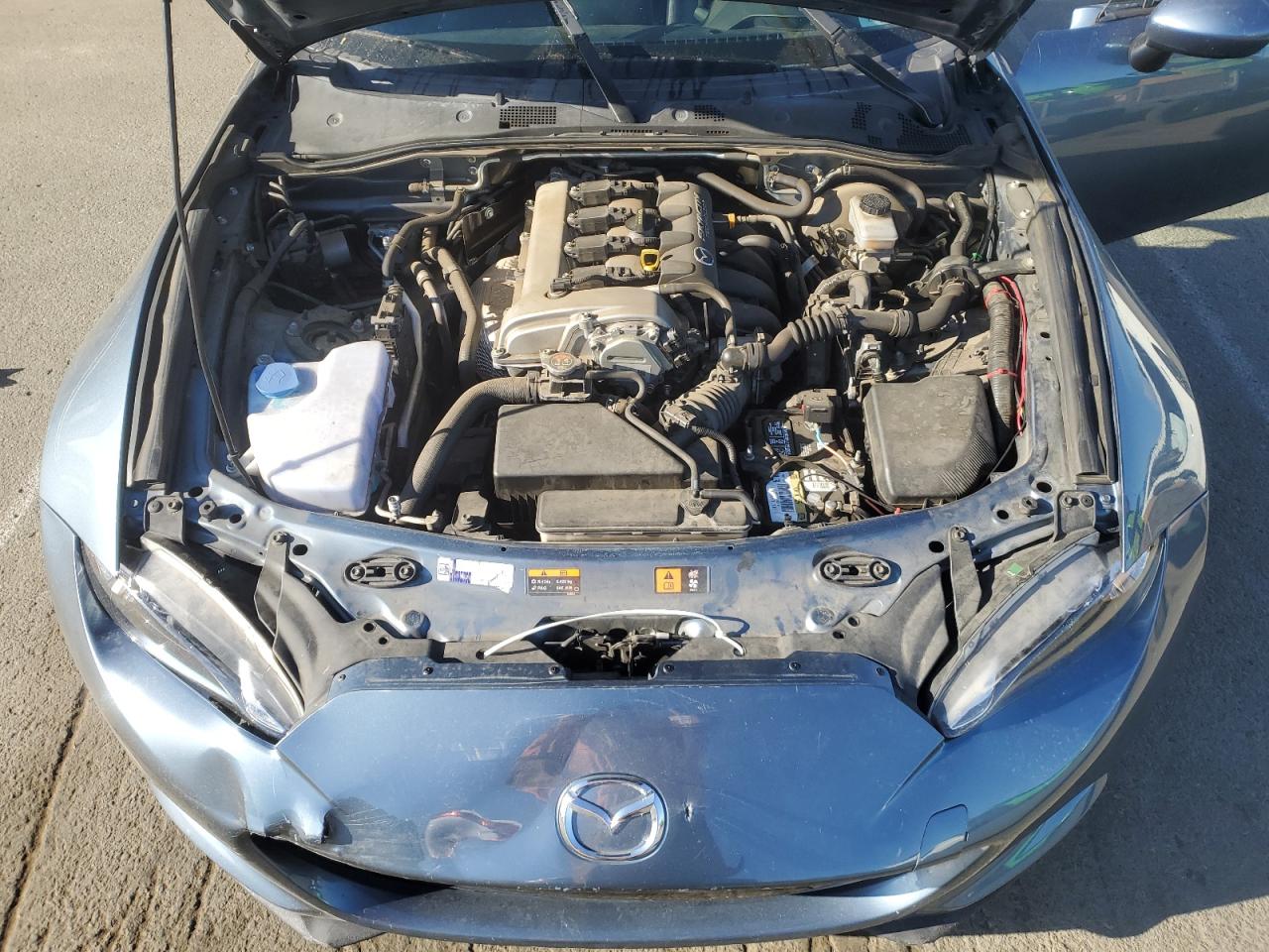 2017 Mazda MX-5 VIN JM1NDAM74H0107135 Copart auction photo, rear end damage thumbnail 11