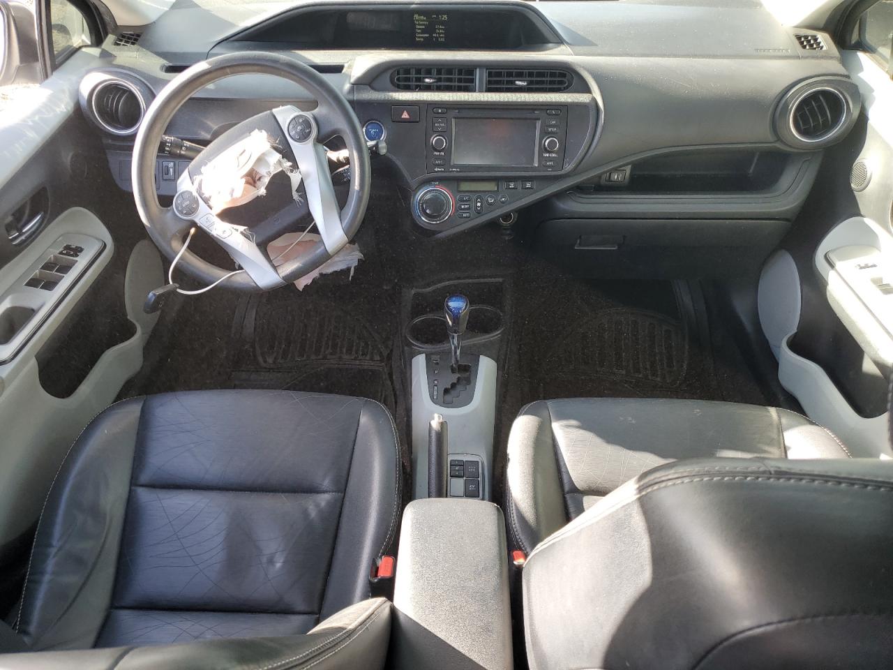 2012 Toyota Prius VIN JTDKDTB36C1030821 Copart auction photo, front end damage thumbnail 8