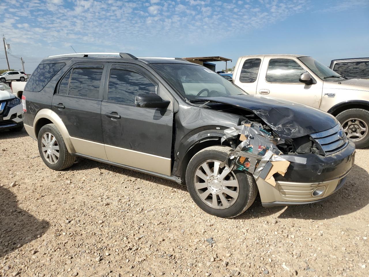 2008 Ford Taurus VIN 1FMDK07W28GA24501 Copart auction photo, front end damage thumbnail 4