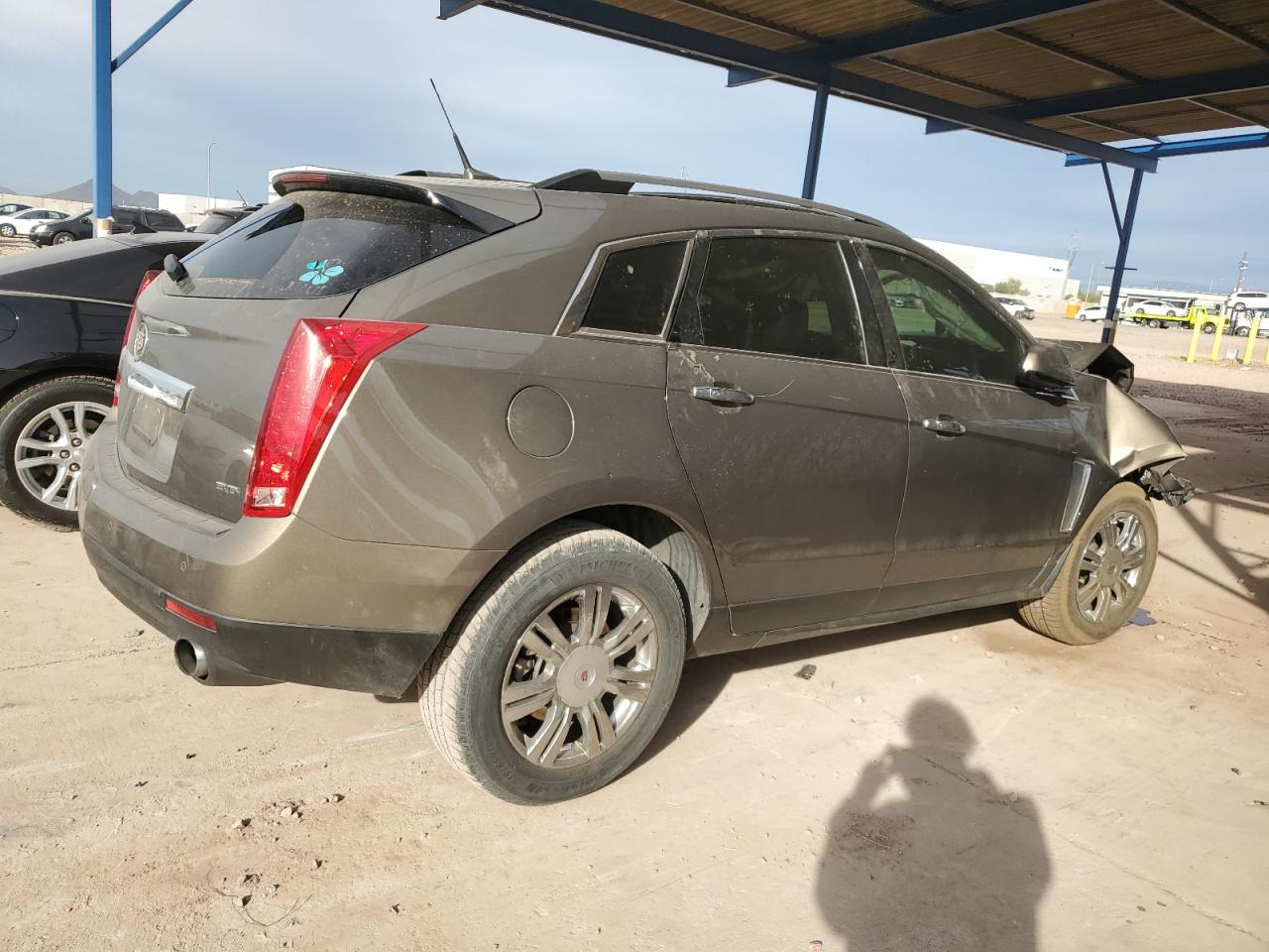 2014 Cadillac SRX VIN 3GYFNEE32ES590546 Copart auction photo, front end damage thumbnail 3