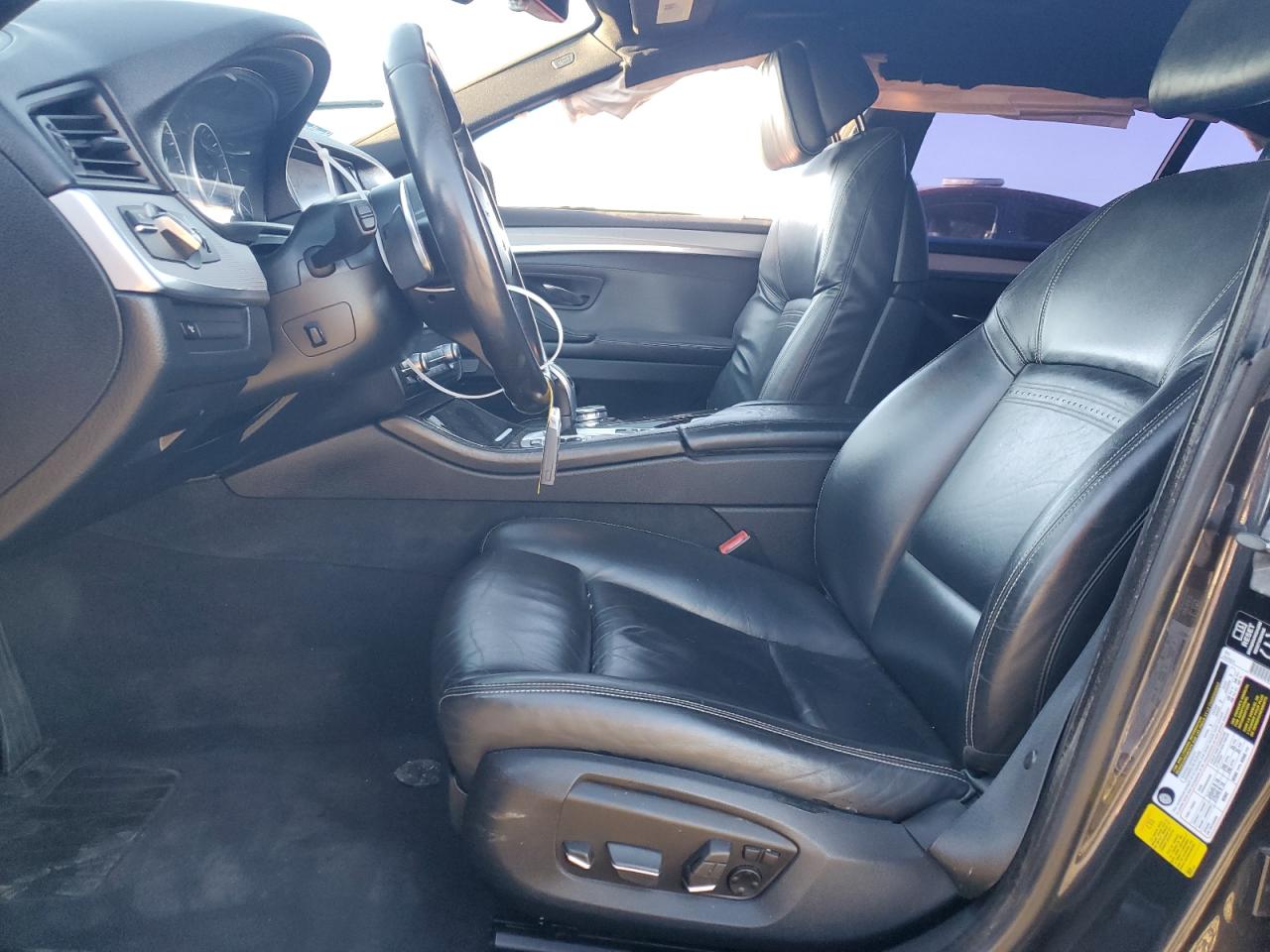 2015 BMW 5er VIN WBA5A5C53FD518450 Copart auction photo, side damage thumbnail 7