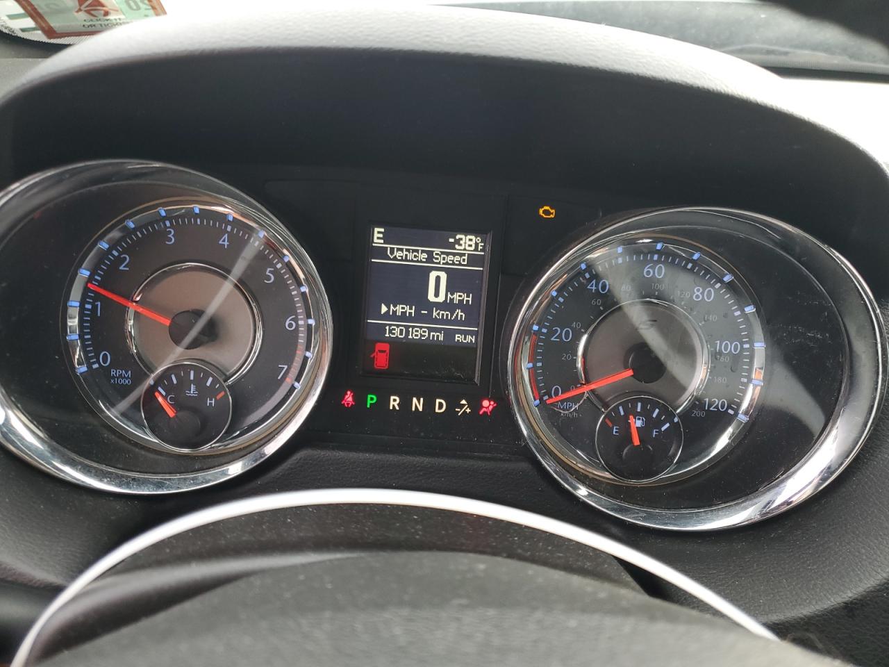 2014 Chrysler Town & Country VIN 2C4RC1HG9ER176127 Copart auction photo, front end damage thumbnail 9