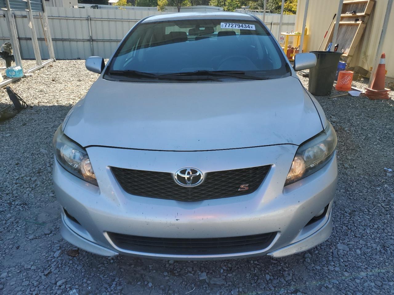 2009 Toyota Corolla VIN 1NXBU40E29Z152752 Copart auction photo, rear end / front end damage thumbnail 5