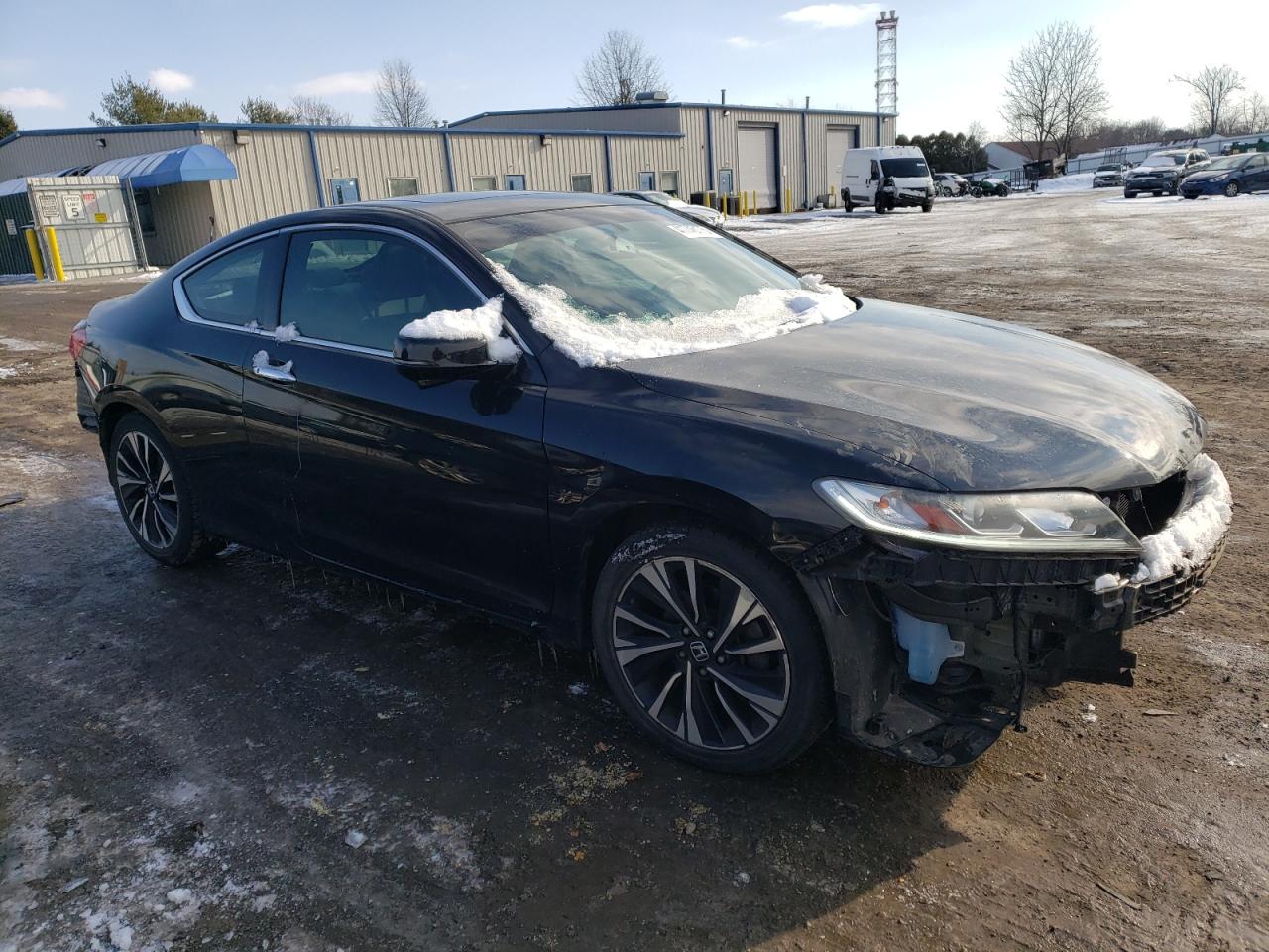 2016 Honda Accord VIN 1HGCT2B81GA007743 Copart auction photo, front end / rear end damage thumbnail 4