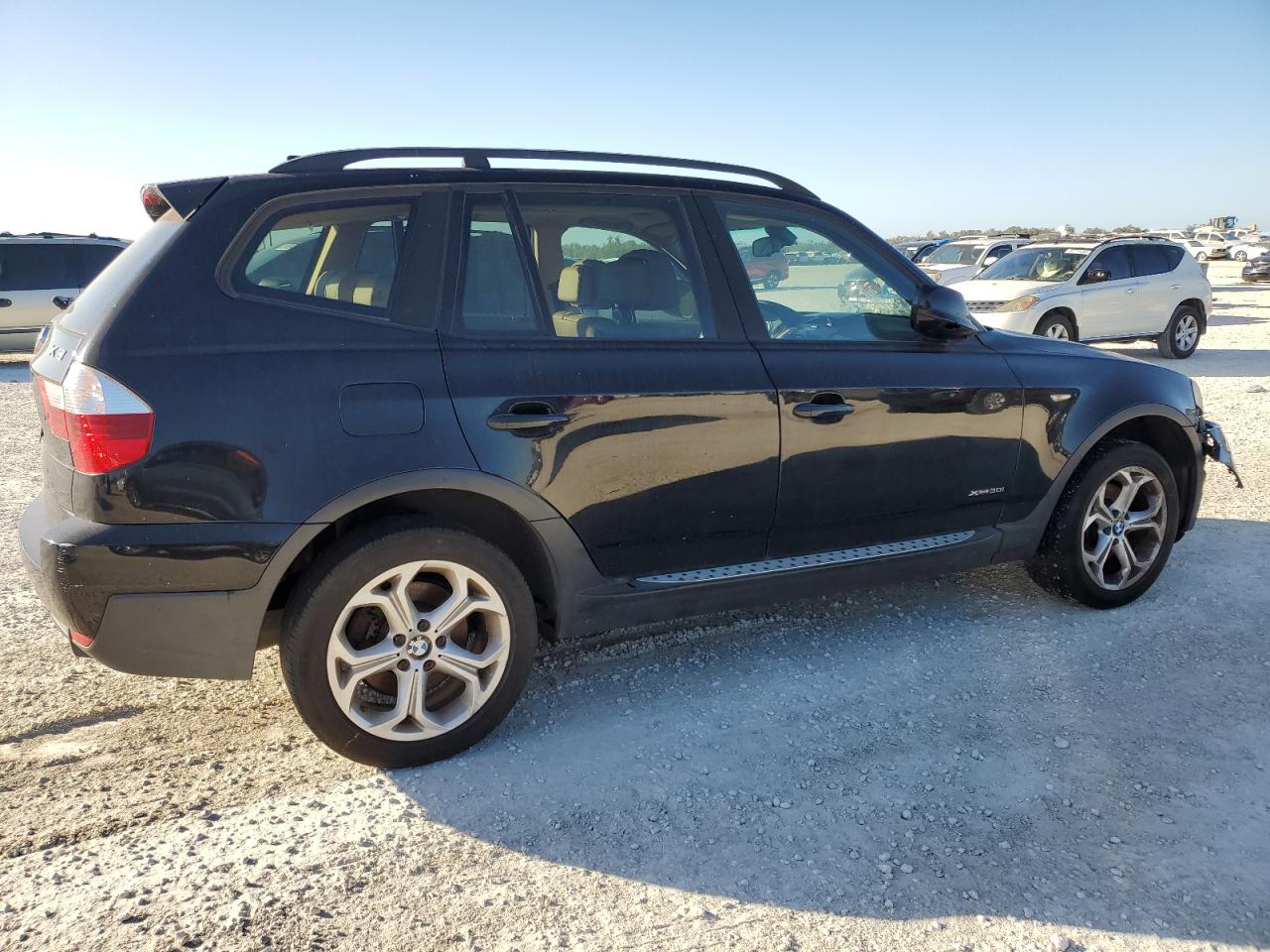 2010 BMW X3 VIN WBXPC9C44AWJ37968 Copart auction photo, front end / minor dent/scratches damage thumbnail 3