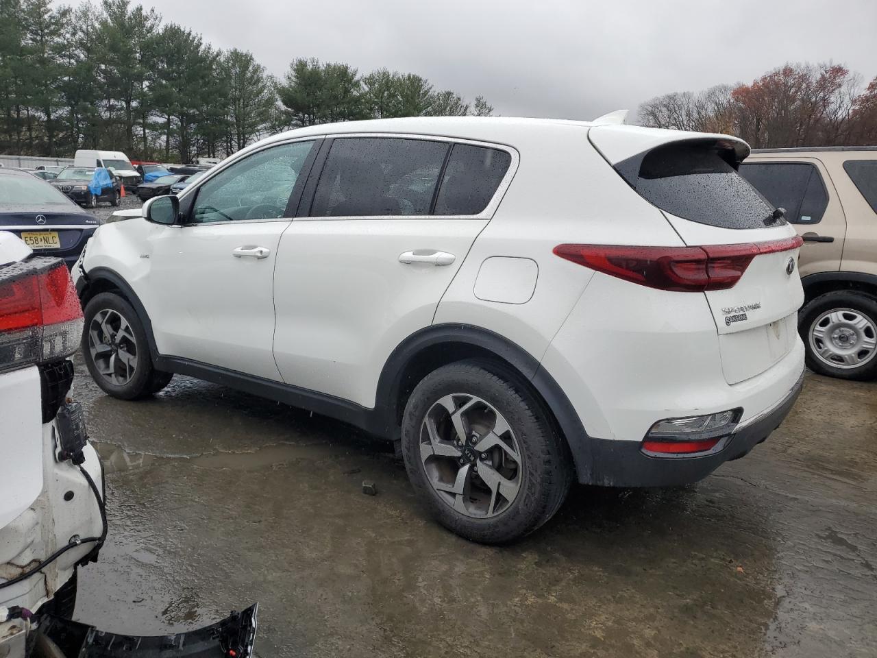 2020 KIA Sportage VIN KNDPMCAC8L7762047 Copart auction photo, front end damage thumbnail 2