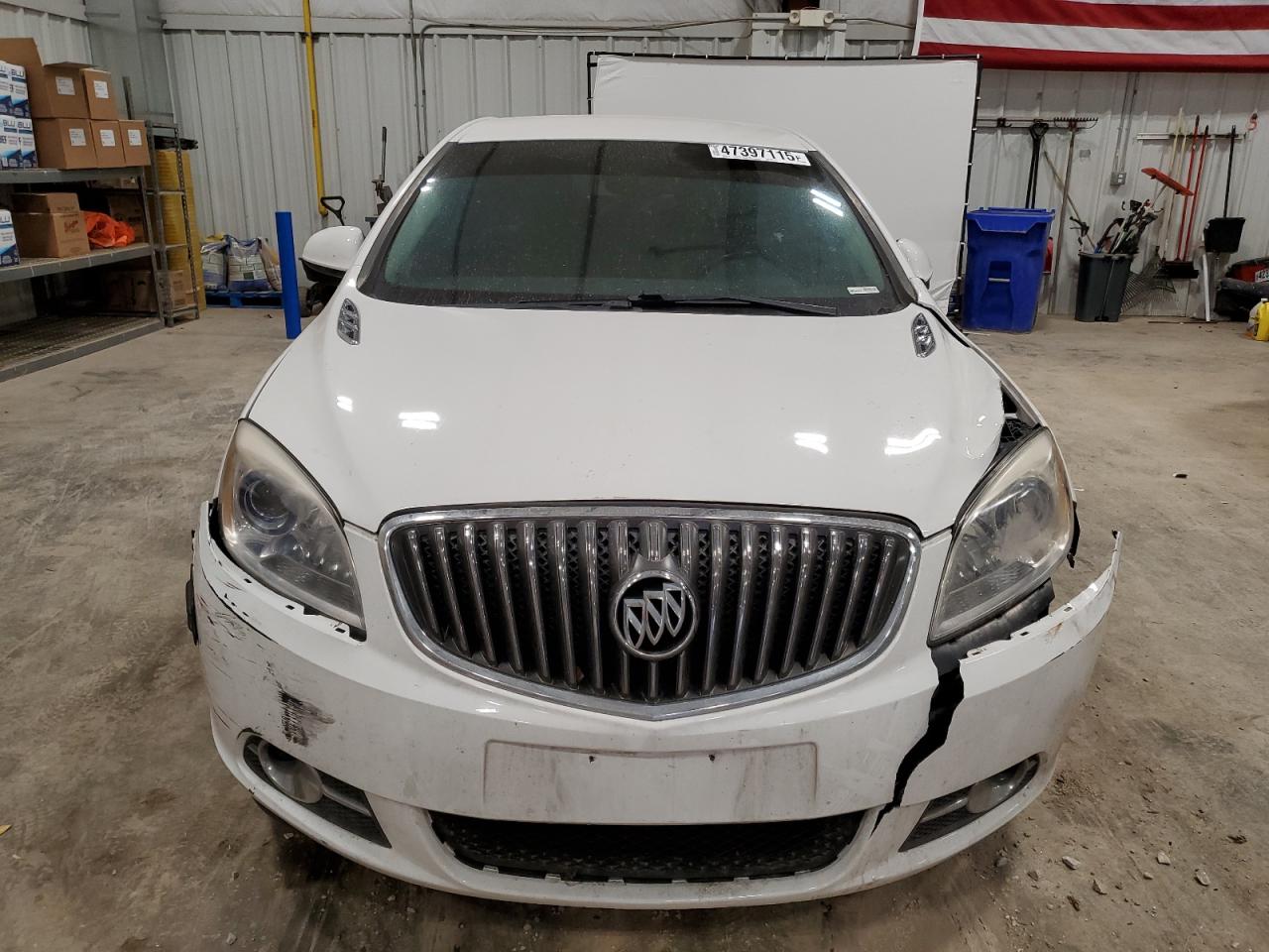 2014 Buick Verano VIN 1G4PP5SK9E4153607 Copart auction photo, side / front end damage thumbnail 5