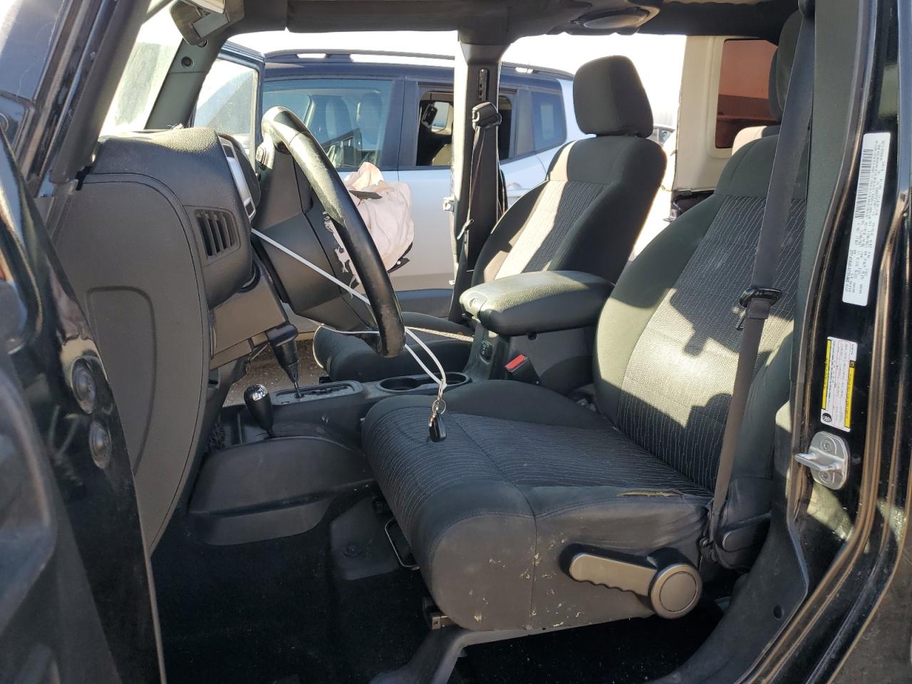 2011 Jeep Wrangler VIN 1J4BA6H13BL619466 Copart auction photo, undercarriage damage thumbnail 7
