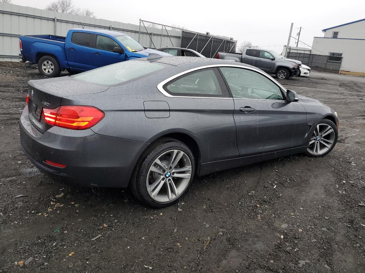 2017 BMW 4er VIN WBA4R9C55HK878457 Copart auction photo, front end damage thumbnail 3