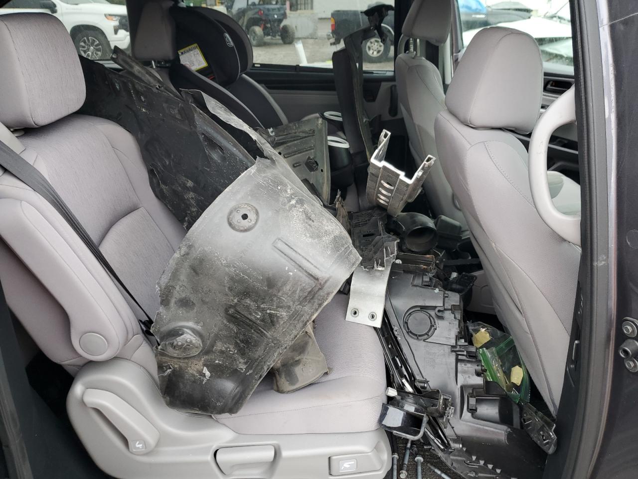 2022 Honda Odyssey VIN 5FNRL6H54NB023999 Copart auction photo, front end damage thumbnail 13