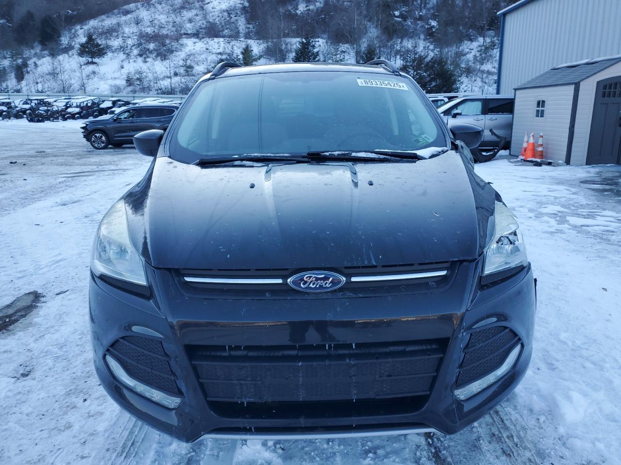 2015 Ford Escape VIN 1FMCU9G91FUA83851 Copart auction photo, front end / side damage thumbnail 5