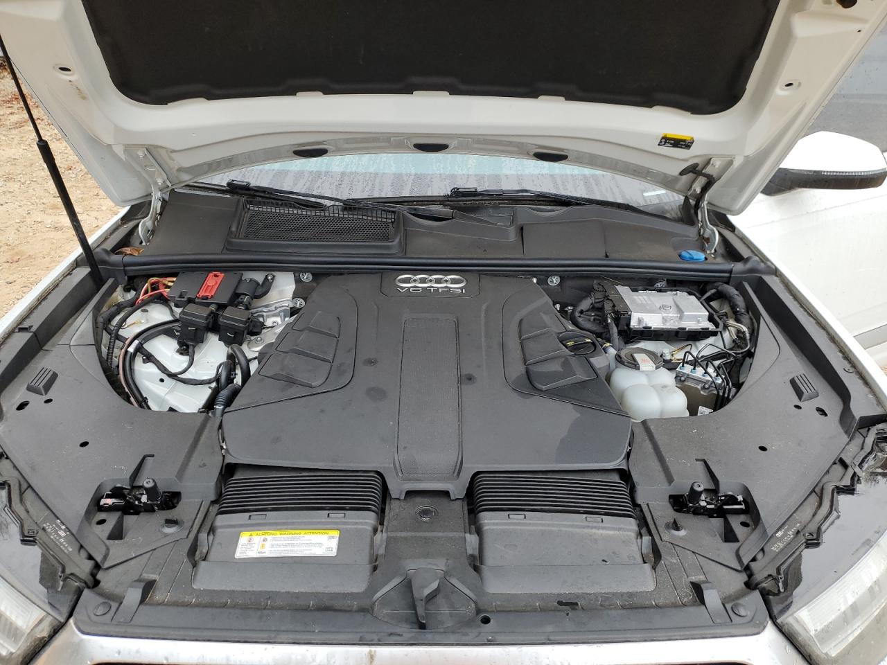 2018 Audi Q7 VIN WA1VABF7XJD001566 Copart auction photo, rear end damage thumbnail 13