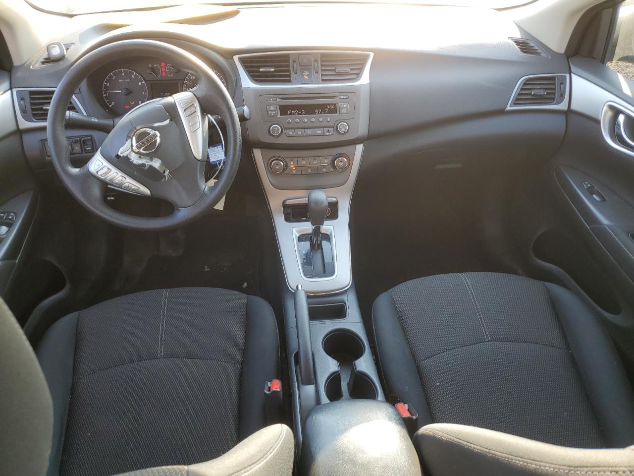 2014 Nissan Sentra VIN 3N1AB7AP9EL637789 Copart auction photo, front end / side damage thumbnail 8