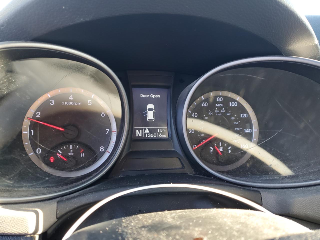 2013 Hyundai Santa Fe VIN 5XYZTDLB6DG018876 Copart auction photo, rear end damage thumbnail 9