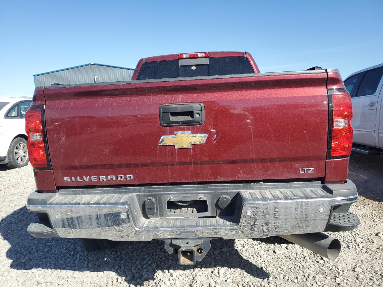 2015 Chevrolet Silverado VIN 1GC1KWE8XFF132690 Copart auction photo, frame damage damage thumbnail 6