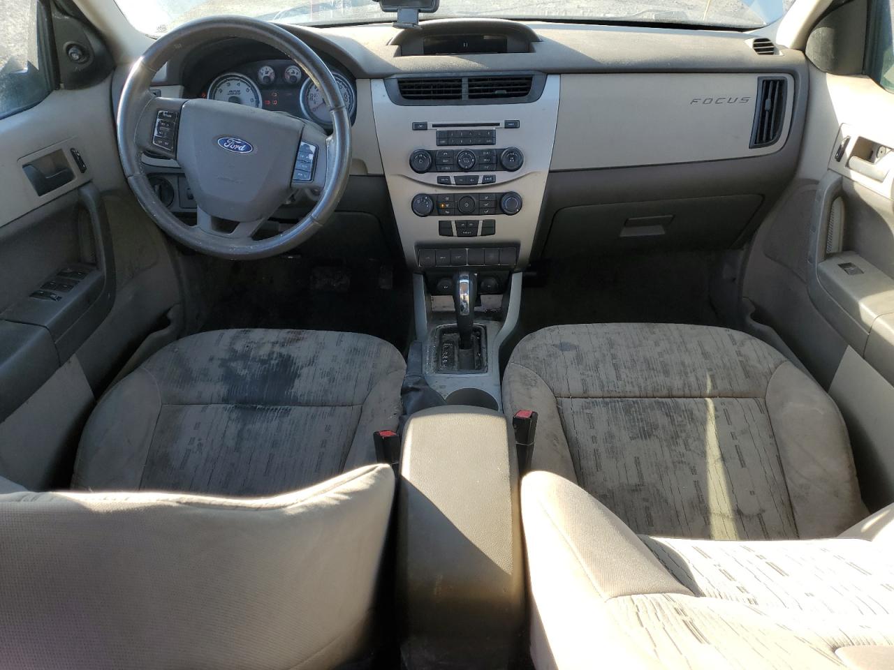 2009 Ford Focus VIN 1FAHP35N29W121780 Copart auction photo, all over damage thumbnail 8