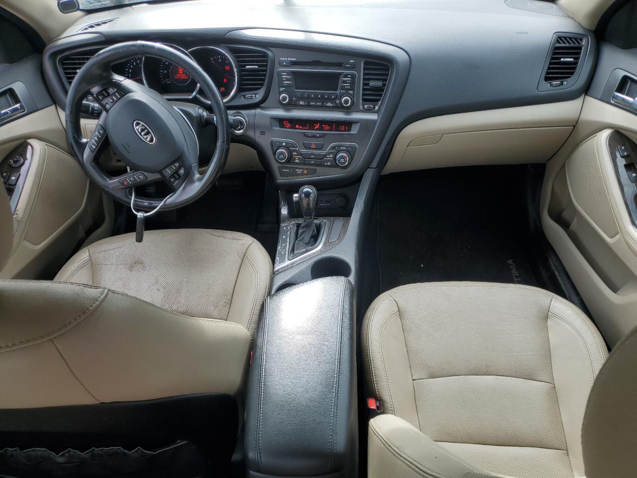 2012 KIA Optima VIN 5XXGN4A67CG070298 Copart auction photo, side damage thumbnail 8