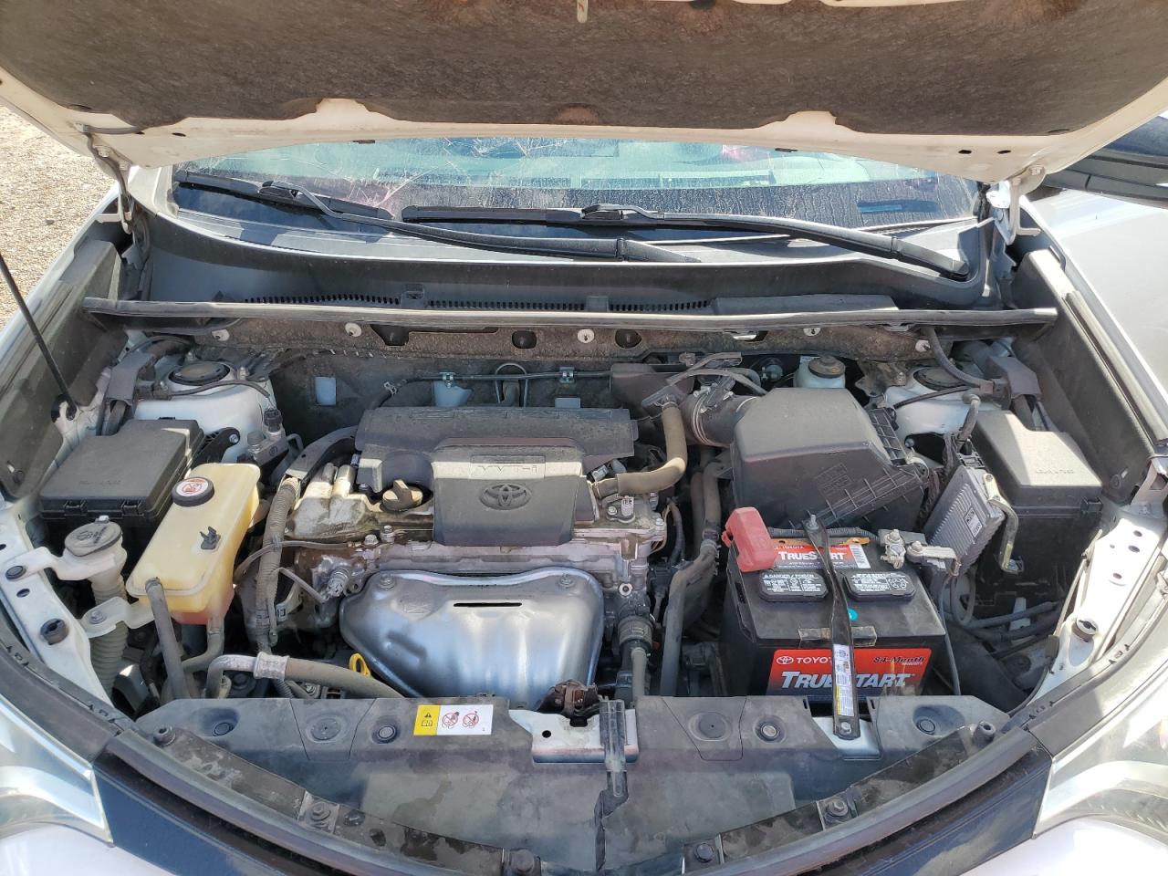 2017 Toyota RAV 4 VIN JTMNFREV1HJ145258 Copart auction photo, rear end damage thumbnail 12
