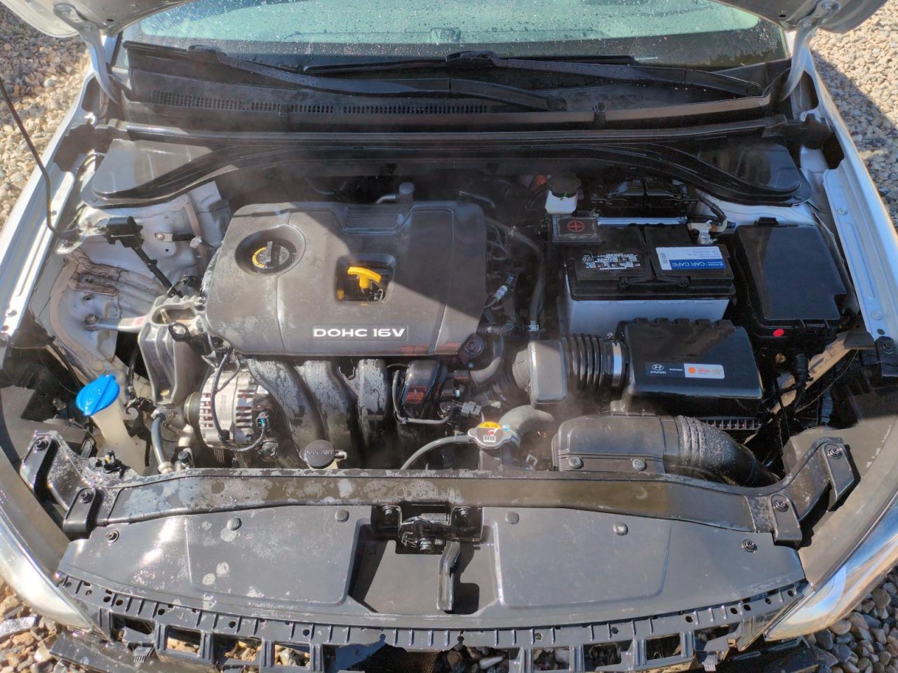 2018 Hyundai Elantra VIN 5NPD74LF8JH352512 Copart auction photo, front end / rear end damage thumbnail 11